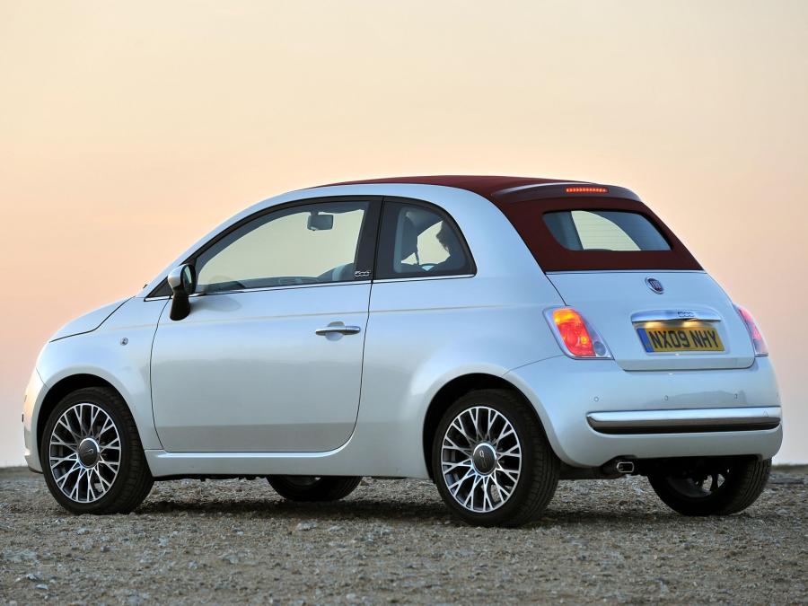  Fiat 500C 2009 года  (UK) (фото 6 из 16)